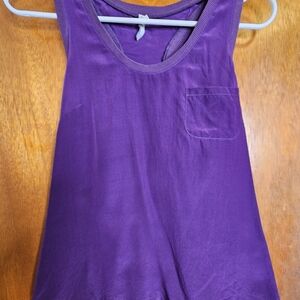 Joie Purple Sleeveless Top